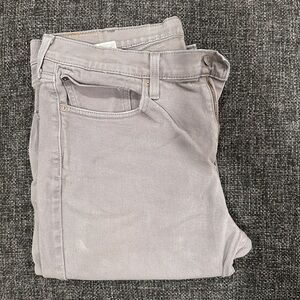 Men’s Levi’s 514 Gray Jeans